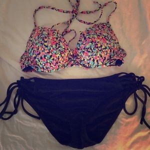 Victoria’s Secret bikini top and bottom